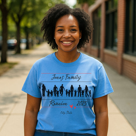 Family Reunion T-Shirt | Customizable Unisex Tee | Perfect for Gatherings, Celebrations, Family Events, Gifts