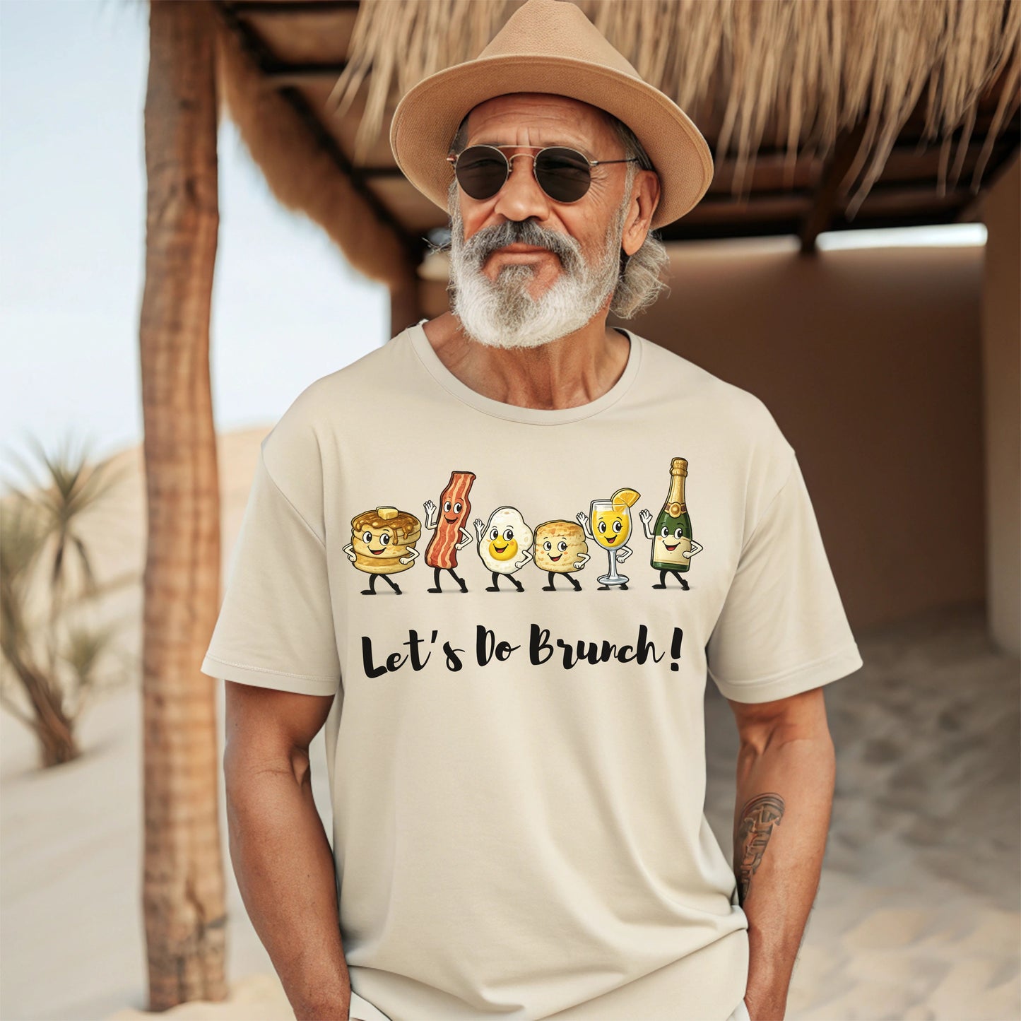 Let’s Do Brunch T-Shirt | Funny Brunch Shirt for Friends, Weekend Coffee & Mimosas Tee