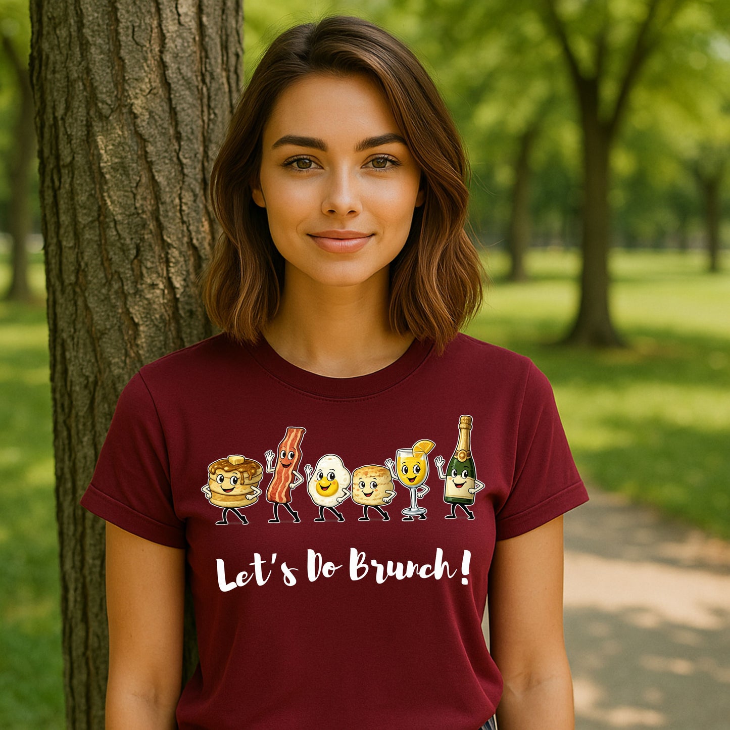 Let’s Do Brunch T-Shirt | Funny Brunch Shirt for Friends, Weekend Coffee & Mimosas Tee