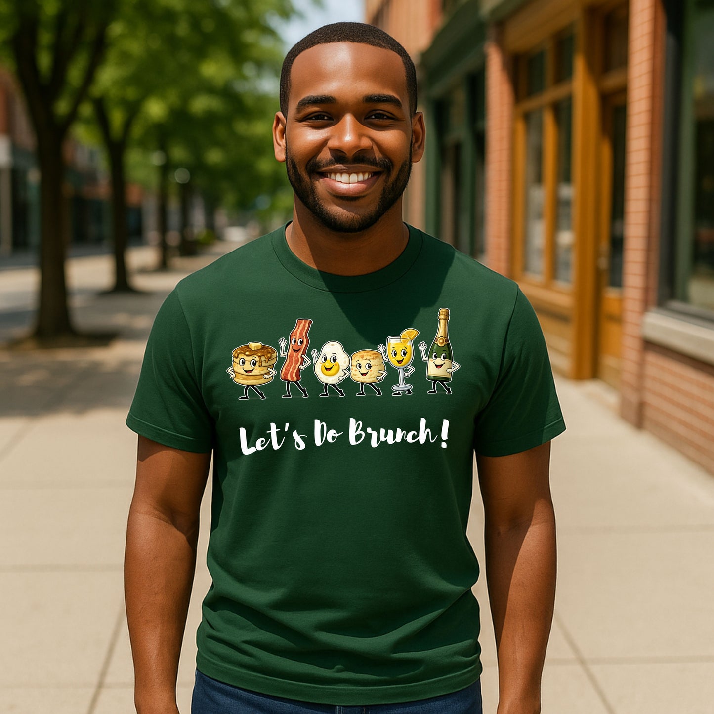 Let’s Do Brunch T-Shirt | Funny Brunch Shirt for Friends, Weekend Coffee & Mimosas Tee