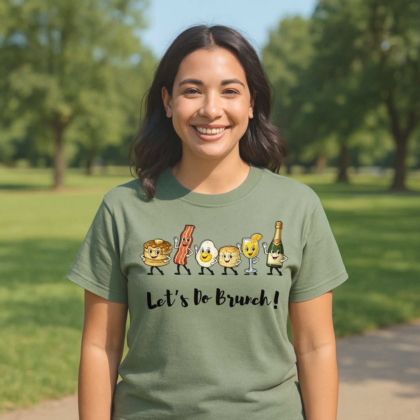 Let’s Do Brunch T-Shirt | Funny Brunch Shirt for Friends, Weekend Coffee & Mimosas Tee
