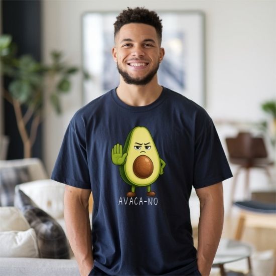 Avaca No Shirt, Funny Avocado Shirt, Sarcastic Graphic Tee, Cute Food Pun Shirt, Funny Saying Shirt, Relatable Humor Tee, Casual Graphic T Shirt