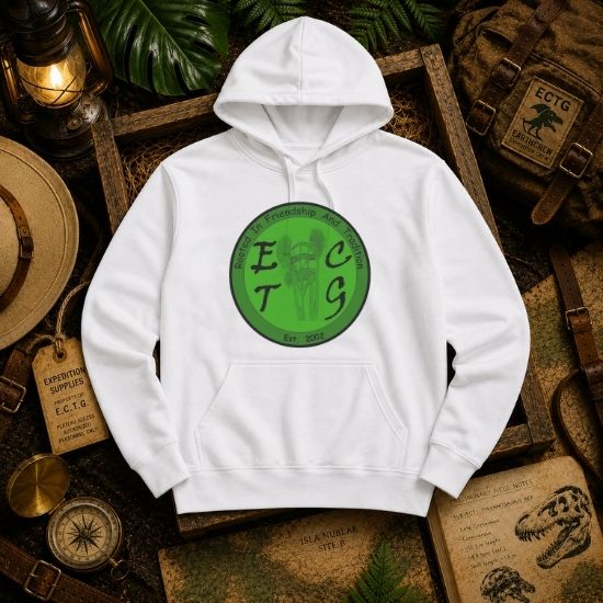Classic ECTG Green Logo Hooded Sweatshirt