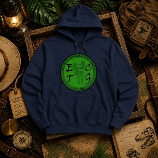 Classic ECTG Green Logo Hooded Sweatshirt