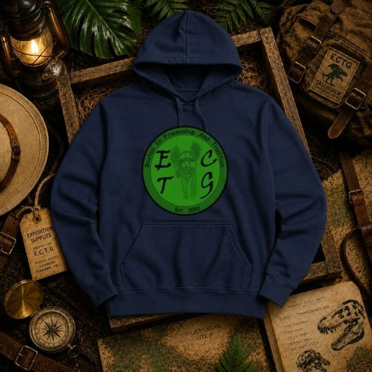 Classic ECTG Green Logo Hooded Sweatshirt