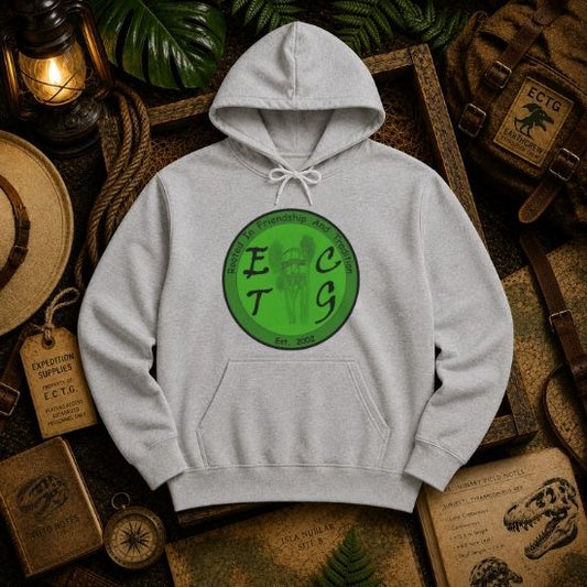 Classic ECTG Green Logo Hooded Sweatshirt