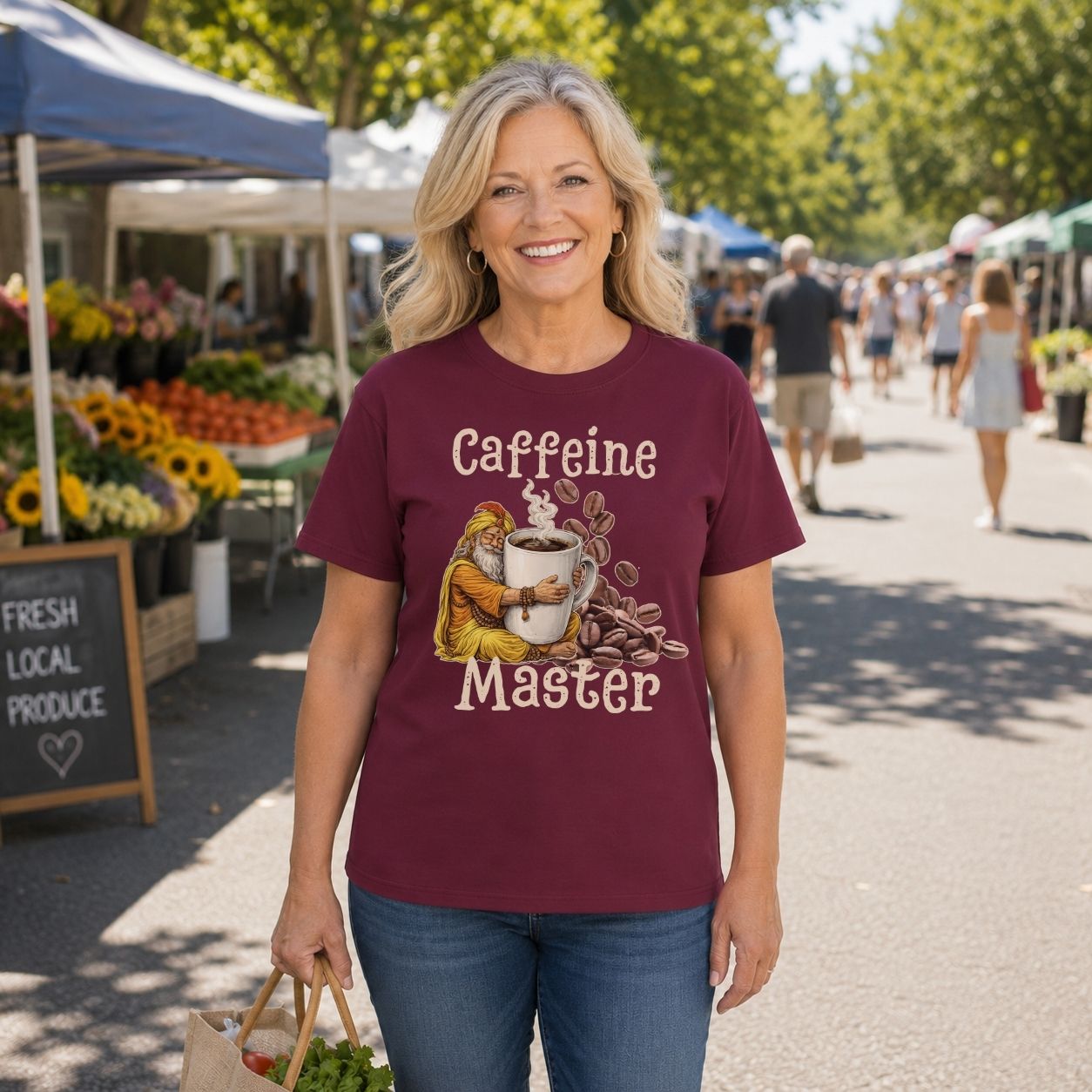 Caffeine Master Shirt Funny Coffee Lover Tee Coffee Addict Gift Caffeine Graphic T Shirt Coffee Enthusiast Unisex Tee