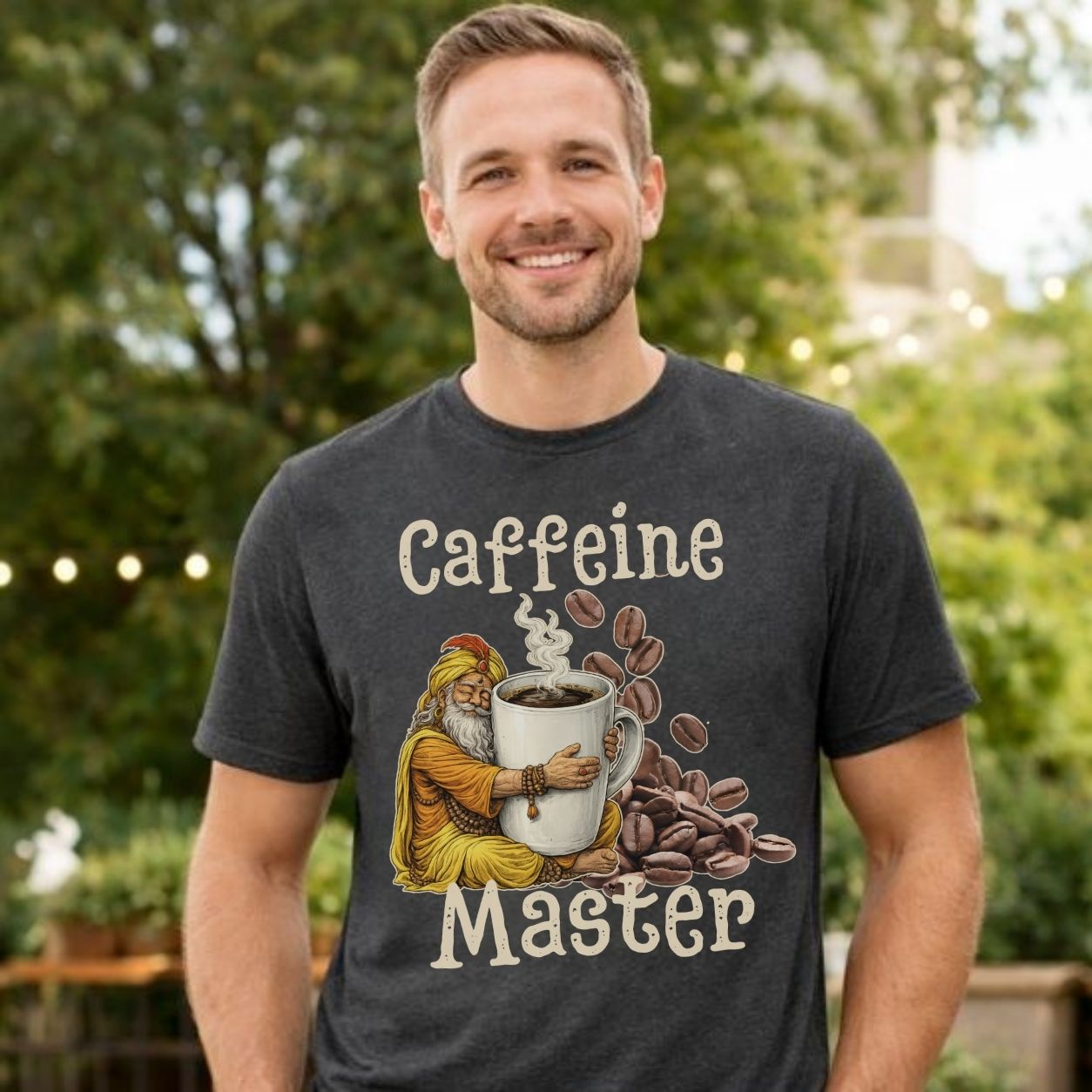 Caffeine Master Shirt Funny Coffee Lover Tee Coffee Addict Gift Caffeine Graphic T Shirt Coffee Enthusiast Unisex Tee