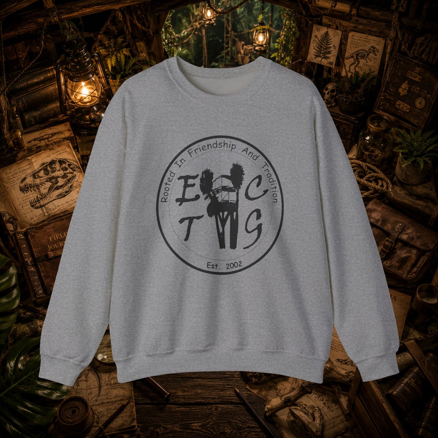 Black Outline ECTG Logo Sweatshirt