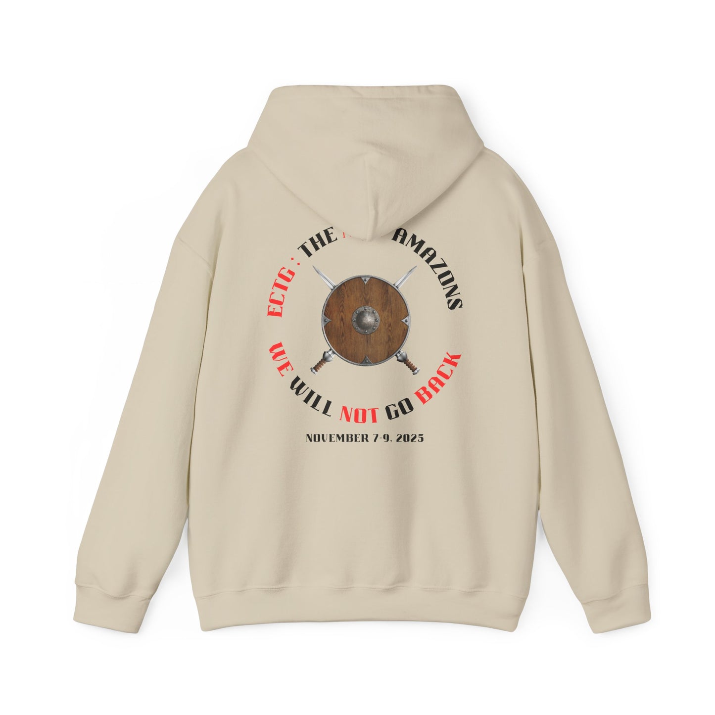 2025 BASH Hooded Sweatshirt dark text