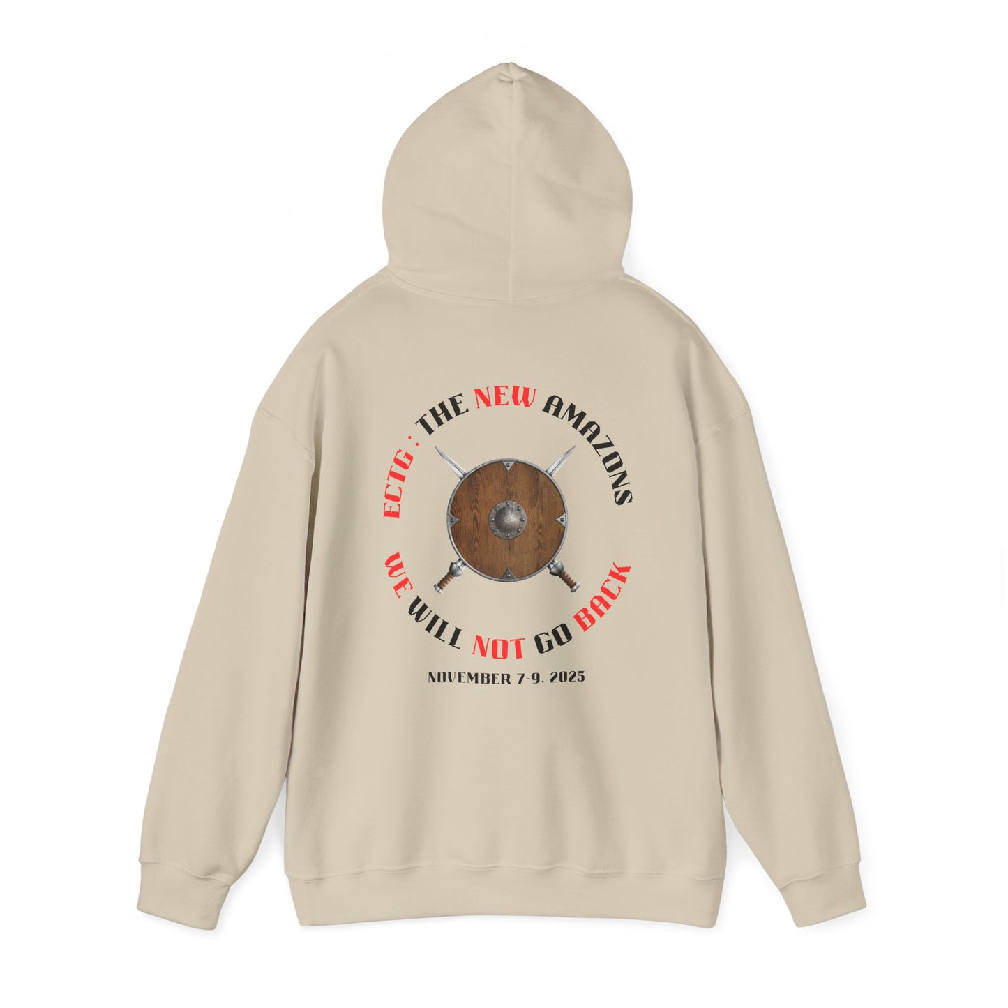 2025 BASH Hooded Sweatshirt dark text