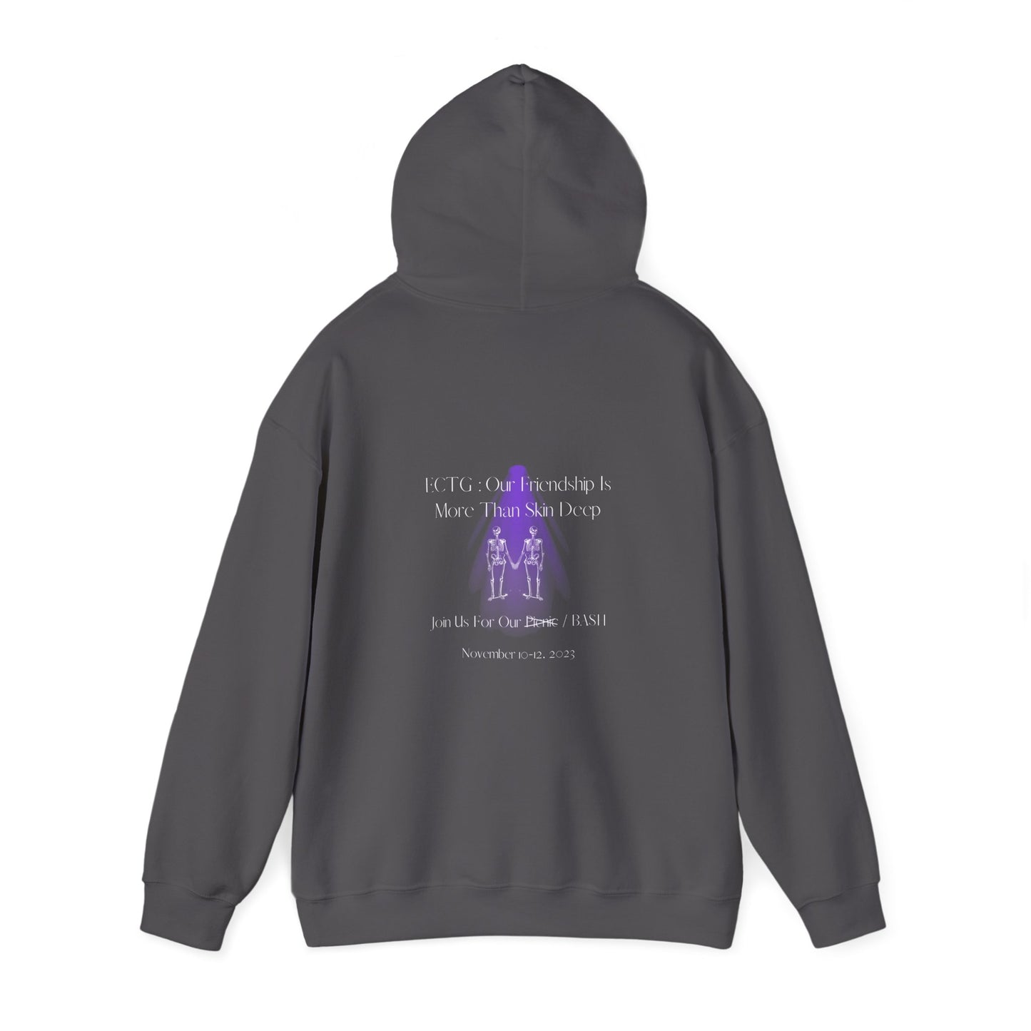 2023 November Bash  Light text Hooded Sweatshirt