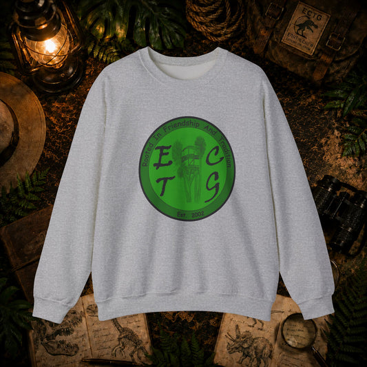 Classic ECTG Green Logo Crewneck Sweatshirt