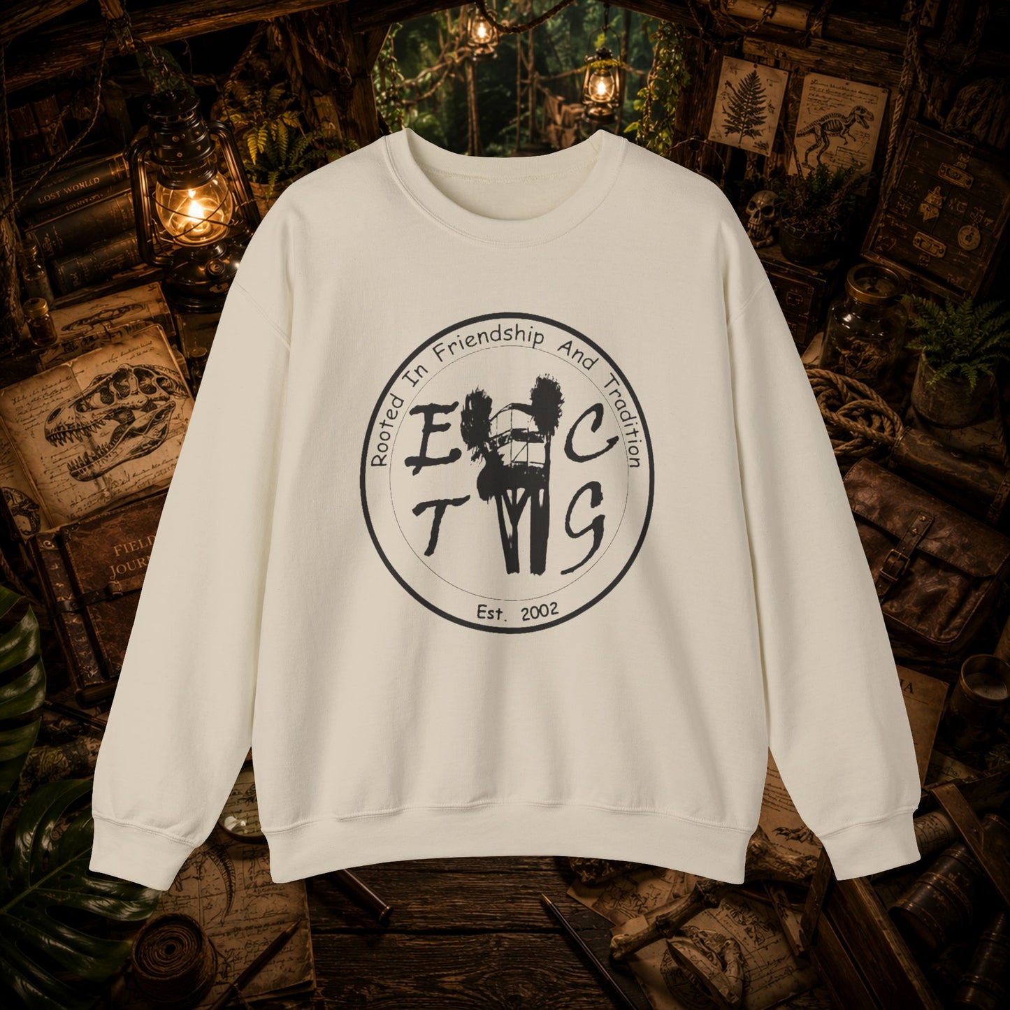 Black Outline ECTG Logo Sweatshirt