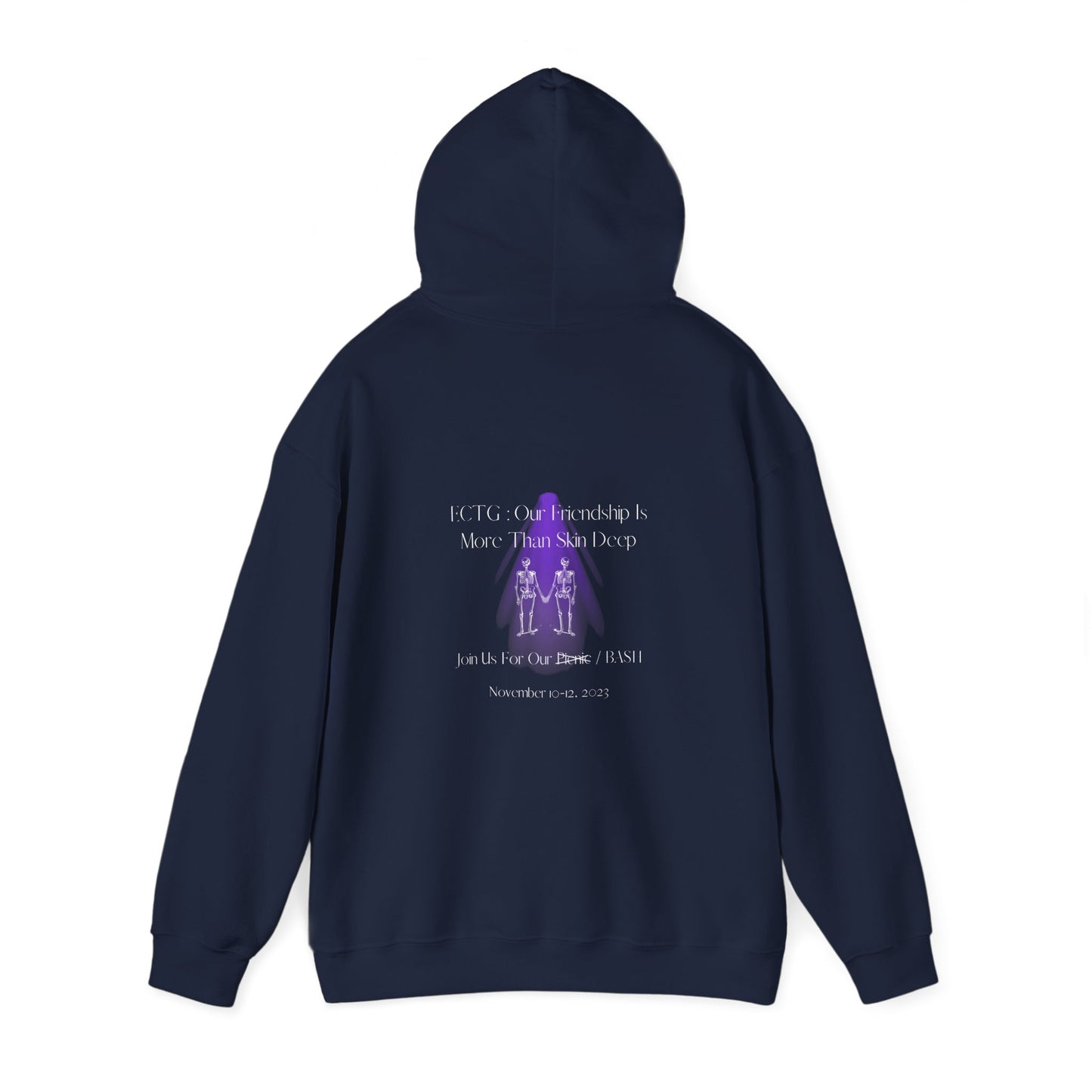 2023 November Bash  Light text Hooded Sweatshirt